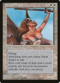 Serra Angel (Wizards of the Coast Caravan Tours) - Oversize Cards - Magic: The Gathering card