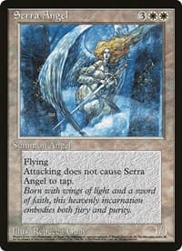 Serra Angel (Comic Insert) - Oversize Cards - Magic: The Gathering card