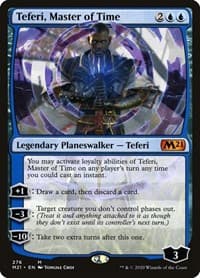 Teferi, Master of Time (276) - Core Set 2021 - Magic: The Gathering card