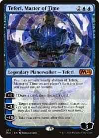 Teferi, Master of Time (277) - Core Set 2021 - Magic: The Gathering card