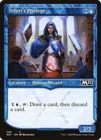 Teferi's Protege (Showcase) - Core Set 2021 - Magic: The Gathering card