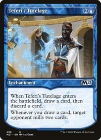 Teferi's Tutelage (Showcase) - Core Set 2021 - Magic: The Gathering card