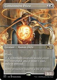 Containment Priest (Alternate Art) - Core Set 2021 - Magic: The Gathering card