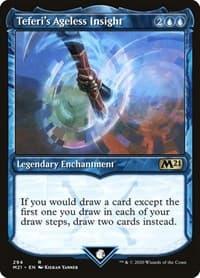 Teferi's Ageless Insight (Showcase) - Core Set 2021 - Magic: The Gathering card