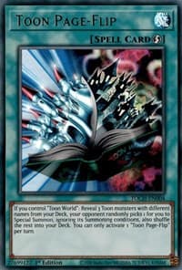 Toon Page-Flip - Toon Chaos - YuGiOh card