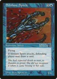 Sibilant Spirit (Arena League) - Oversize Cards - Magic: The Gathering card
