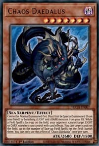 Chaos Daedalus - Toon Chaos - YuGiOh card