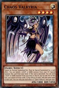 Chaos Valkyria - Toon Chaos - YuGiOh card