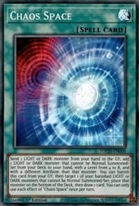 Chaos Space - Toon Chaos - YuGiOh card