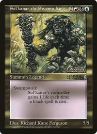 Sol'kanar the Swamp King (Arena League) - Oversize Cards - Magic: The Gathering card