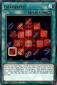 Gearbreed - Toon Chaos - YuGiOh card