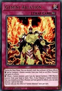 Gemini Ablation - Toon Chaos - YuGiOh card
