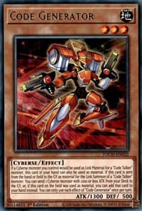 Code Generator - Toon Chaos - YuGiOh card