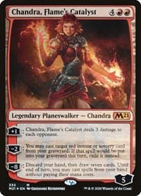 Chandra, Flame's Catalyst - Core Set 2021 - Magic: The Gathering card