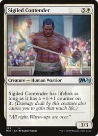 Sigiled Contender - Core Set 2021 - Magic: The Gathering card
