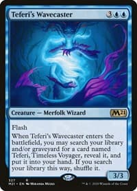 Teferi's Wavecaster - Core Set 2021 - Magic: The Gathering card