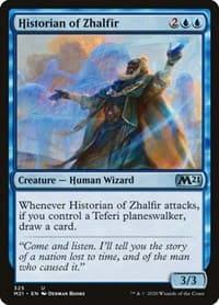 Historian of Zhalfir - Core Set 2021 - Magic: The Gathering card