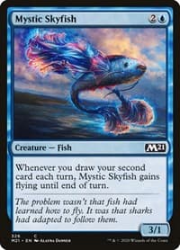 Mystic Skyfish - Core Set 2021 - Magic: The Gathering card