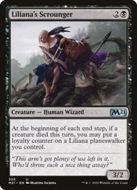 Liliana's Scrounger - Core Set 2021 - Magic: The Gathering card