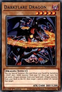 Darkflare Dragon - Toon Chaos - YuGiOh card