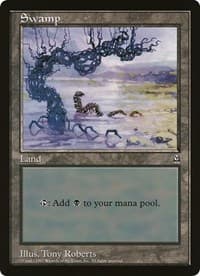 Swamp (Arena League) - Oversize Cards - Magic: The Gathering card