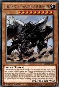 True King Lithosagym, the Disaster - Toon Chaos - YuGiOh card