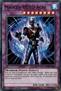 Masked HERO Acid - Toon Chaos - YuGiOh card