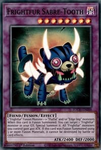 Frightfur Sabre-Tooth - Toon Chaos - YuGiOh card