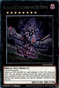 Number 68: Sanaphond the Sky Prison - Toon Chaos - YuGiOh card