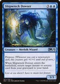 Shipwreck Dowser - Core Set 2021 - Magic: The Gathering card