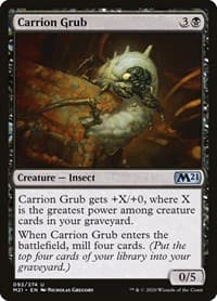 Carrion Grub - Core Set 2021 - Magic: The Gathering card