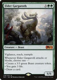Elder Gargaroth - Core Set 2021 - Magic: The Gathering card