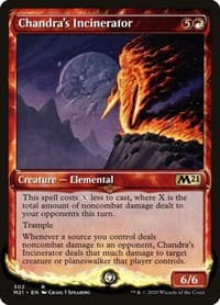 Chandra's Incinerator (Showcase) - Core Set 2021 - Magic: The Gathering card
