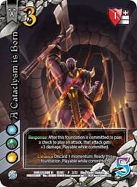 A Cataclysm is Born - Soul Calibur VI DLC 2 - UniVersus card