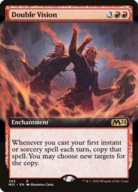 Double Vision (Extended Art) - Core Set 2021 - Magic: The Gathering card