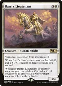 Basri's Lieutenant - Core Set 2021 - Magic: The Gathering card