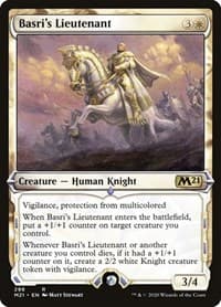 Basri's Lieutenant (Showcase) - Core Set 2021 - Magic: The Gathering card