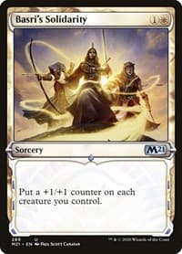 Basri's Solidarity (Showcase) - Core Set 2021 - Magic: The Gathering card