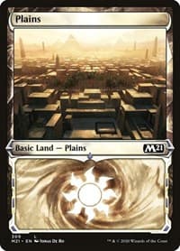 Plains (Showcase) - Core Set 2021 - Magic: The Gathering card