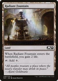 Radiant Fountain - Core Set 2021 - Magic: The Gathering card