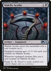 Malefic Scythe - Core Set 2021 - Magic: The Gathering card
