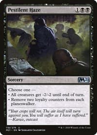 Pestilent Haze - Core Set 2021 - Magic: The Gathering card