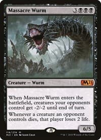 Massacre Wurm - Core Set 2021 - Magic: The Gathering card
