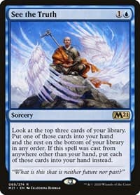 See the Truth - Core Set 2021 - Magic: The Gathering card