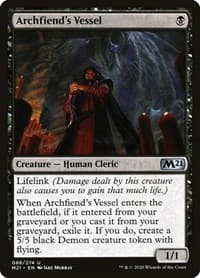 Archfiend's Vessel - Core Set 2021 - Magic: The Gathering card