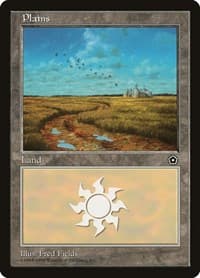Plains (162) - Portal Second Age - Magic: The Gathering card