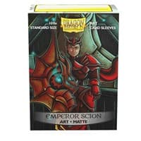 Dragon Shield Limited Edition Matte Art Sleeves - Emperor Scion: Portrait (100-Pack) - Dragon Shield Card Sleeves - Card Sleeves card