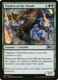 Warden of the Woods - Core Set 2021 - Magic: The Gathering card