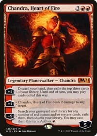 Chandra, Heart of Fire - Core Set 2021 - Magic: The Gathering card
