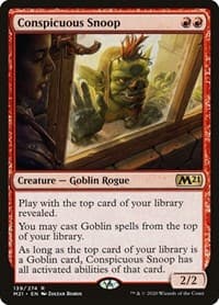 Conspicuous Snoop - Core Set 2021 - Magic: The Gathering card